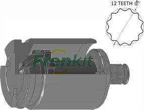 Frenkit K385202T - Поршень, корпус скоби гальма avtolavka.club