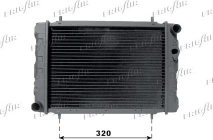 Frigair 0101.2012 - Радіатор, охолодження двигуна avtolavka.club