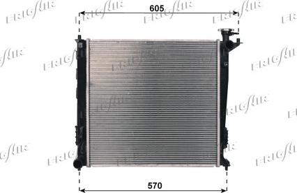 Frigair 0133.3047 - Радіатор, охолодження двигуна avtolavka.club