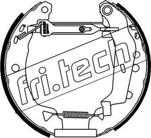 Fri.Tech. 16053 - Комплект гальм, барабанний механізм avtolavka.club