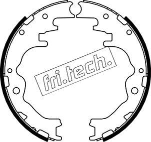 Fri.Tech. 1049.143 - Комплект гальм, барабанний механізм avtolavka.club