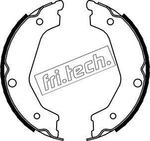 Fri.Tech. 1049.162 - Комплект гальм, ручник, парковка avtolavka.club