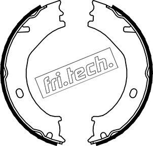 Fri.Tech. 1045.001 - Комплект гальм, ручник, парковка avtolavka.club