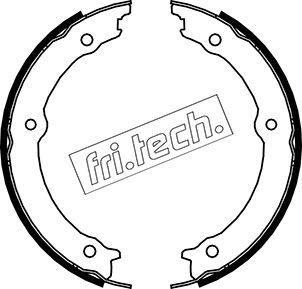 Fri.Tech. 1045.002 - Комплект гальм, ручник, парковка avtolavka.club