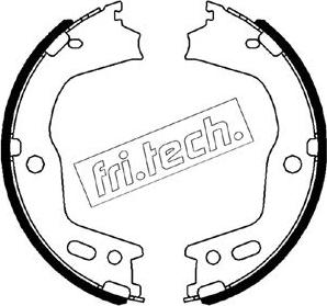 Fri.Tech. 1046.226 - Комплект гальм, ручник, парковка avtolavka.club