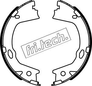 Fri.Tech. 1046.228 - Комплект гальм, ручник, парковка avtolavka.club