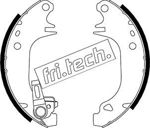 Fri.Tech. 1088.210Y - Комплект гальм, барабанний механізм avtolavka.club