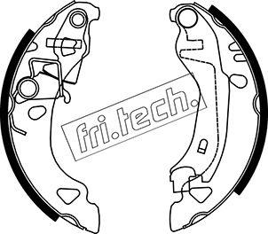 Fri.Tech. 1034.094 - Комплект гальм, барабанний механізм avtolavka.club