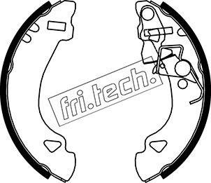 Fri.Tech. 1034.093 - Комплект гальм, барабанний механізм avtolavka.club