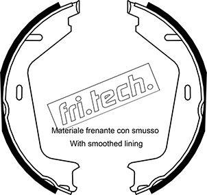 Fri.Tech. 1127.275 - Комплект гальм, ручник, парковка avtolavka.club