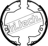 Fri.Tech. 1253.762 - Комплект гальм, ручник, парковка avtolavka.club