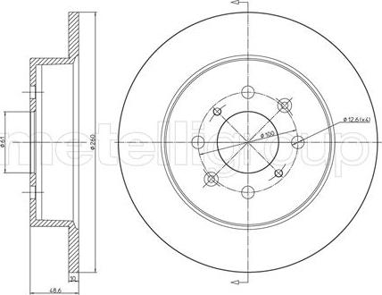 HELLA PAGID 8DD 355 118-121 - Гальмівний диск avtolavka.club