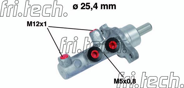 Fri.Tech. PF657 - Головний гальмівний циліндр avtolavka.club