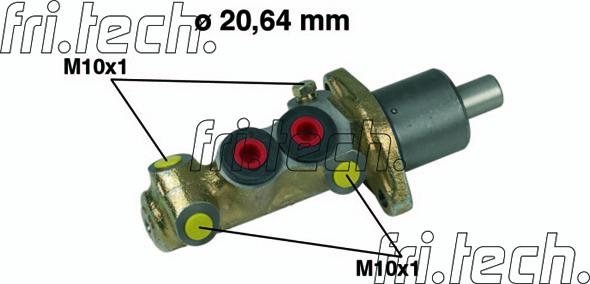 Fri.Tech. PF089 - Головний гальмівний циліндр avtolavka.club