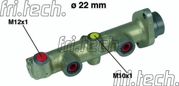 Fri.Tech. PF146 - Головний гальмівний циліндр avtolavka.club