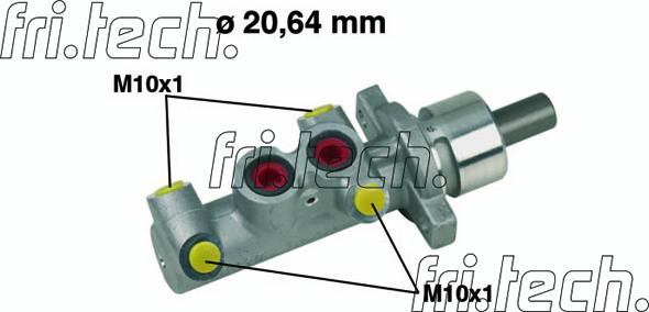 Fri.Tech. PF380 - Головний гальмівний циліндр avtolavka.club