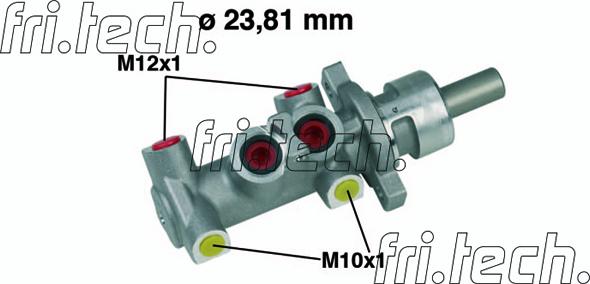 Fri.Tech. PF247 - Головний гальмівний циліндр avtolavka.club
