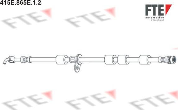 FTE 415E.865E.1.2 - Гальмівний шланг avtolavka.club