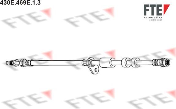 FTE 430E.469E.1.3 - Гальмівний шланг avtolavka.club