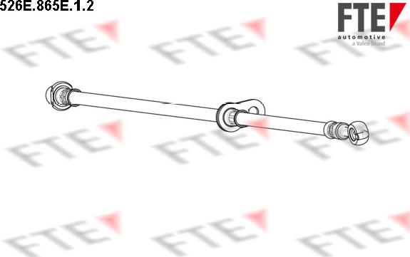 FTE 526E.865E.1.2 - Гальмівний шланг avtolavka.club