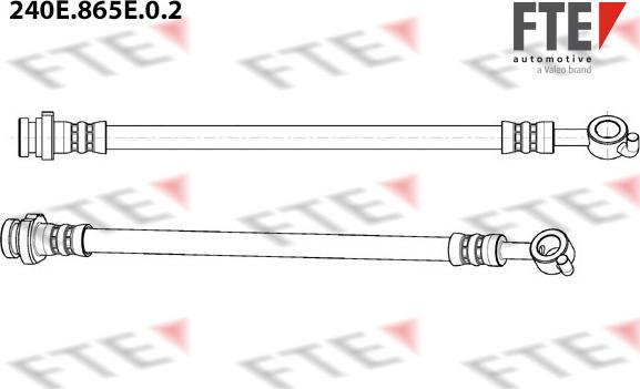 FTE 240E.865E.0.2 - Гальмівний шланг avtolavka.club