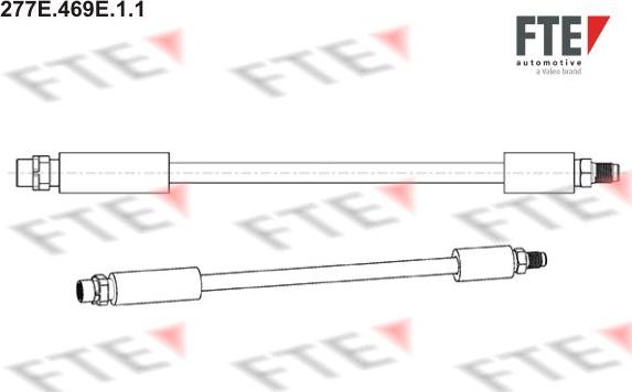 FTE 277E.469E.1.1 - Гальмівний шланг avtolavka.club