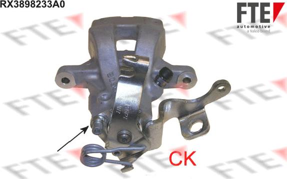 FTE RX3898233A0 - Гальмівний супорт avtolavka.club