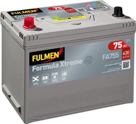 Fulmen FA755 - Стартерна акумуляторна батарея, АКБ avtolavka.club