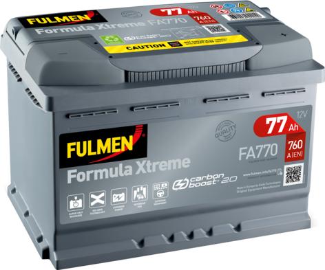 Fulmen FA770 - Стартерна акумуляторна батарея, АКБ avtolavka.club