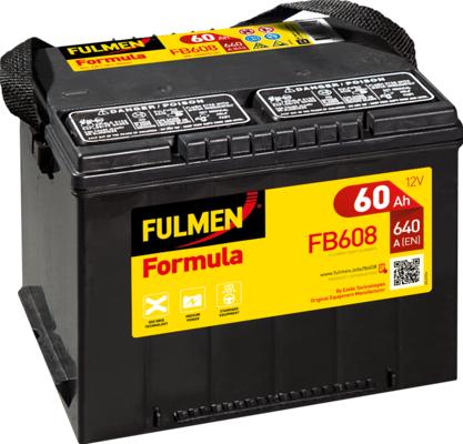 Fulmen FB558 - Стартерна акумуляторна батарея, АКБ avtolavka.club