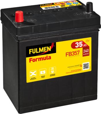 Fulmen FB357 - Стартерна акумуляторна батарея, АКБ avtolavka.club