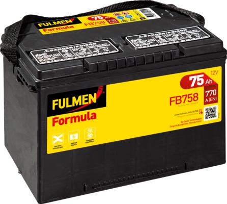 Fulmen FB708 - Стартерна акумуляторна батарея, АКБ avtolavka.club