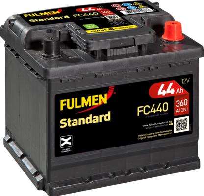 Fulmen FC440 - Стартерна акумуляторна батарея, АКБ avtolavka.club