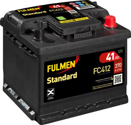 Fulmen FC412 - Стартерна акумуляторна батарея, АКБ avtolavka.club