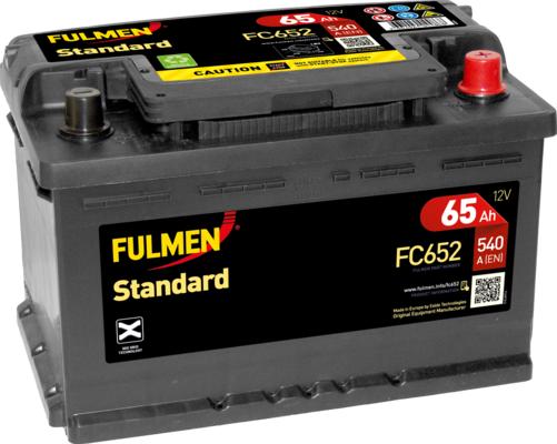 Fulmen FC652 - Стартерна акумуляторна батарея, АКБ avtolavka.club