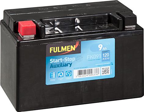 Fulmen FK091 - Стартерна акумуляторна батарея, АКБ avtolavka.club
