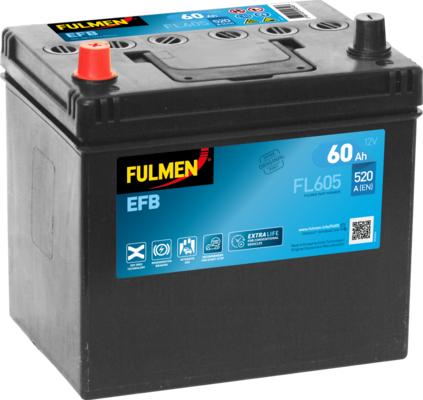Fulmen FL605 - Стартерна акумуляторна батарея, АКБ avtolavka.club