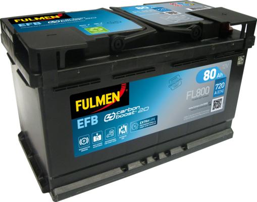 Fulmen FL800 - Стартерна акумуляторна батарея, АКБ avtolavka.club