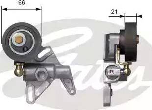 Gates T41110 - Натяжна ролик, ремінь ГРМ avtolavka.club