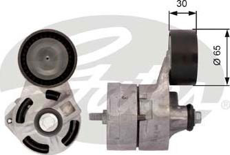 Gates T39108 - Натягувач ременя, клинові зуб. avtolavka.club