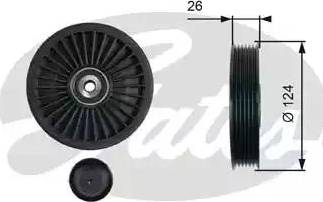 Gates T36474 - Паразитний / провідний ролик, поліклиновий ремінь avtolavka.club