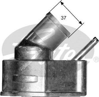 GATES-AU TH14992G1 - Термостат, охолоджуюча рідина avtolavka.club