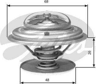 GATES-AU TH32882G1 - Термостат, охолоджуюча рідина avtolavka.club