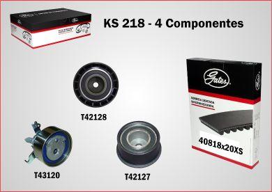 GATES-BR KS218 - Комплект ременя ГРМ avtolavka.club