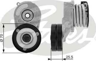 GATES-SEA T38432 - Натягувач ременя, клинові зуб. avtolavka.club