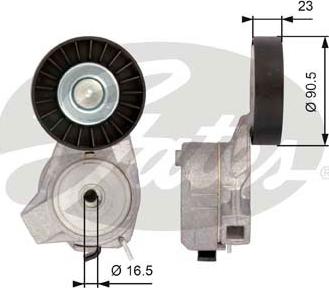 GATES-SEA T38226 - Натягувач ременя, клинові зуб. avtolavka.club