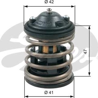 GATES-SEA TH47487G1 - Термостат, охолоджуюча рідина avtolavka.club