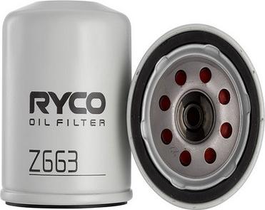 GCG Turbos Australia RY-Z663 - Масляний фільтр avtolavka.club