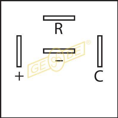 Gebe 9 8162 1 - Датчик, температура вихлопних газів avtolavka.club