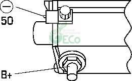 GECO M311005A - Стартер avtolavka.club